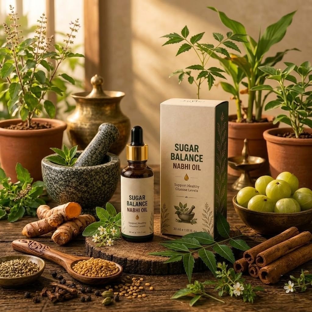 Nabhi Telam Sugar Balance Nabhi Oil